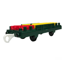 Load image into Gallery viewer, 2001 TOMY Green Tool Flatbed -
