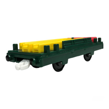 Load image into Gallery viewer, 2001 TOMY Green Tool Flatbed -
