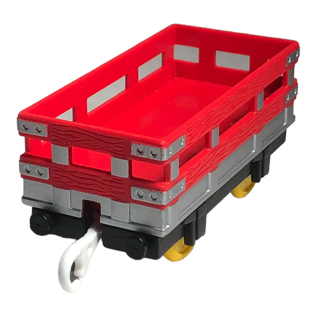 2002 TOMY Red Accented Narrow Gauge Slate Truck -
