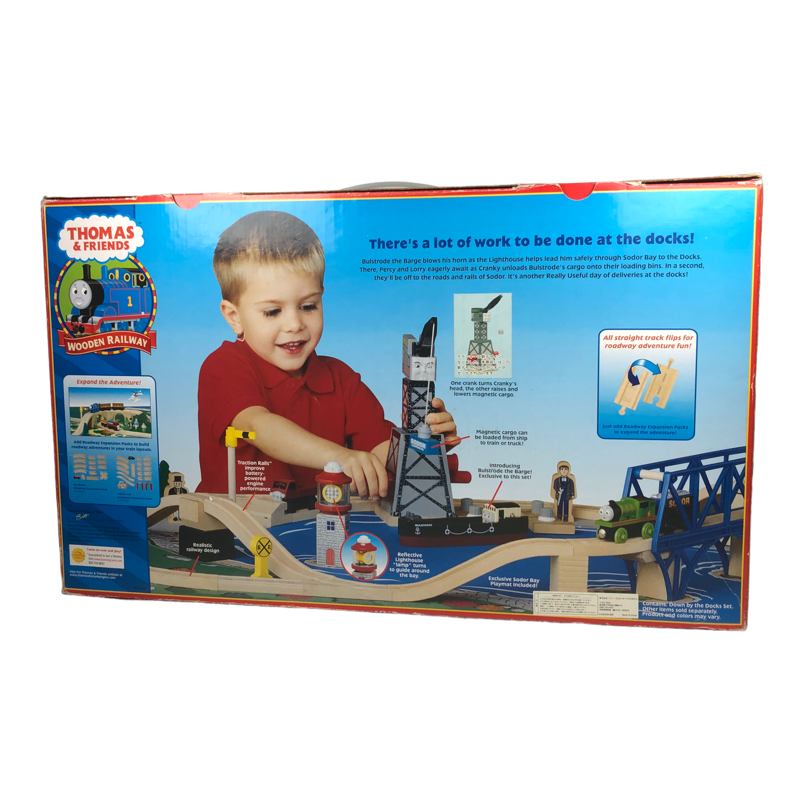 2002 Wooden Railway Down by the Docks Set – Kaikki 2002 Wooden Railway Down by the Docks Set – Kaikki
