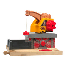 Load image into Gallery viewer, 2003 Wooden Railway Cargo Transfer Station - 
