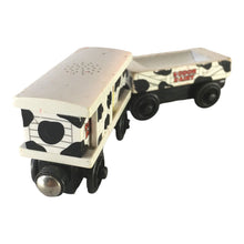 Load image into Gallery viewer, 2003 Wooden Railway Cow Cars - 
