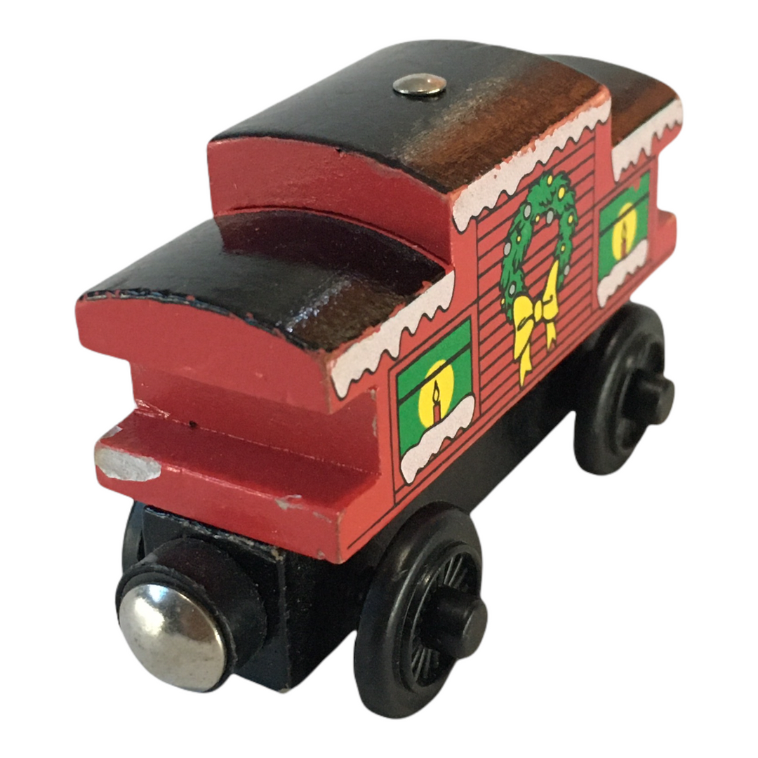 2003 Wooden Railway Happy Caboose - 