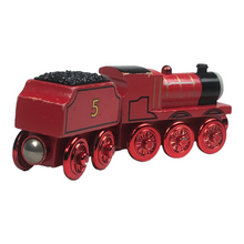 Load image into Gallery viewer, 2003 Wooden Railway Metallic James JP - 
