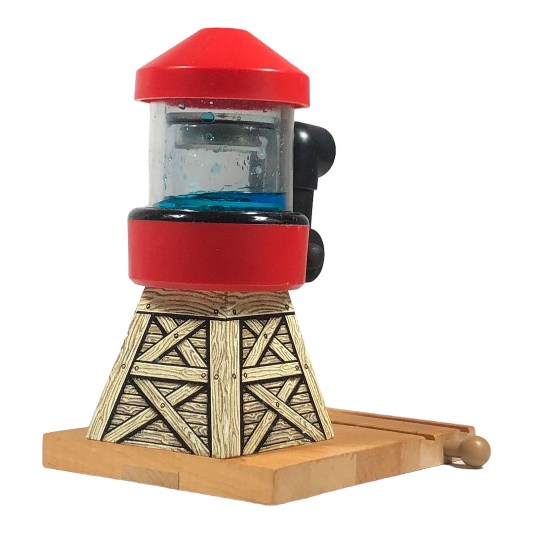 2003 Wooden Railway Red Water Tower - 