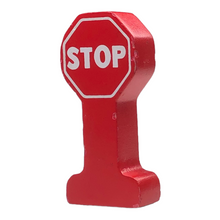 Load image into Gallery viewer, 2003 Wooden Railway Stop Sign - 
