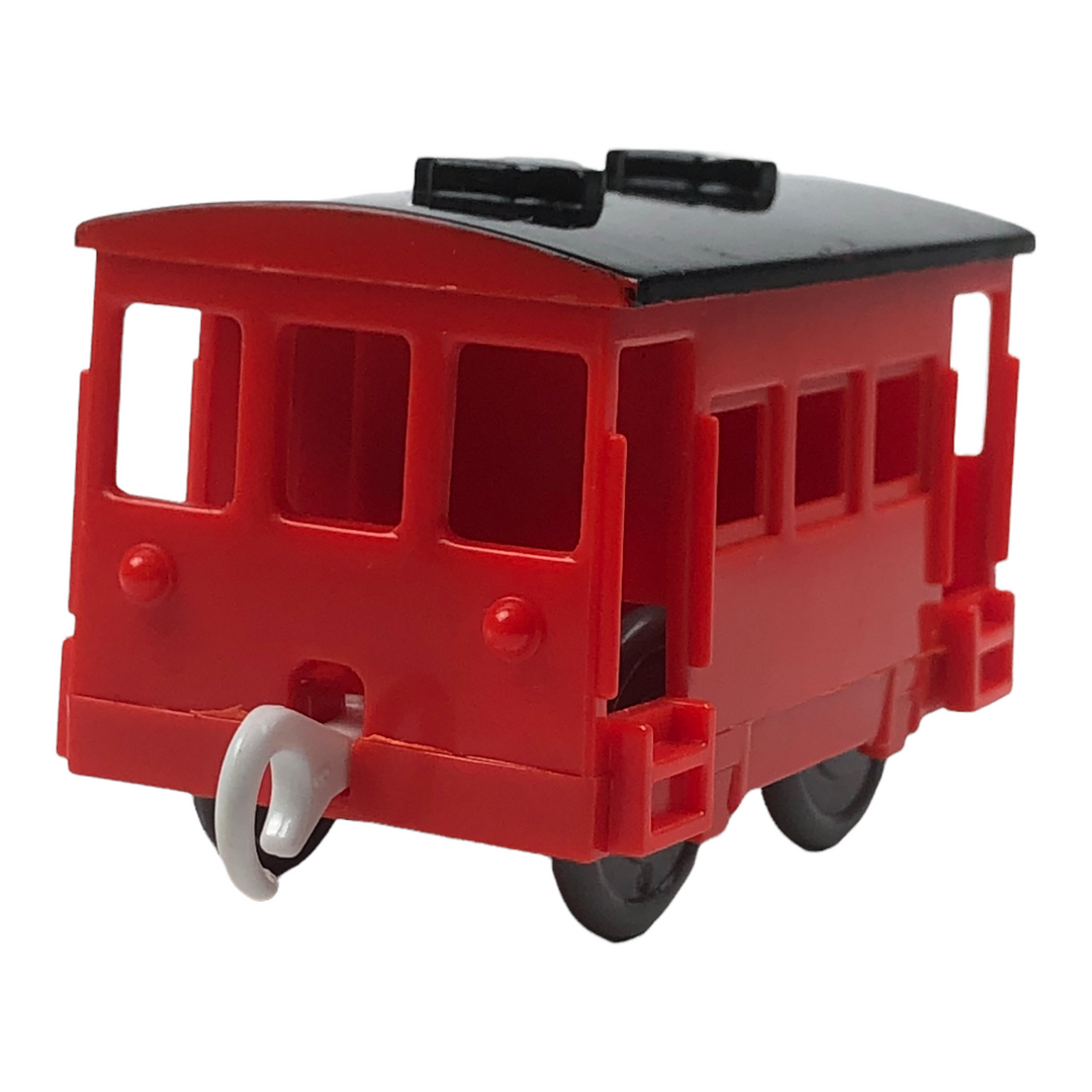 2009 Mattel Black Roof Red Caboose -