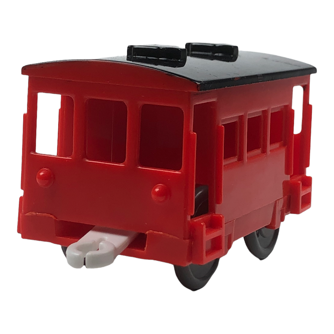 2009 Mattel Black Roof Red Caboose -