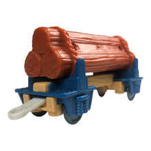 Load image into Gallery viewer, 2009 Mattel Blue Log Wagon -
