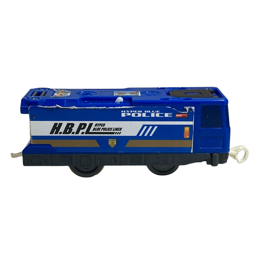 Plarail Hypercity Blue Police Engine