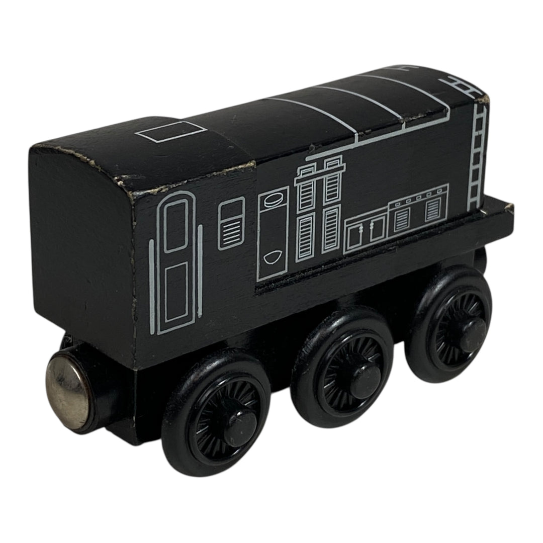 2001 vagón de ferrocarril de madera