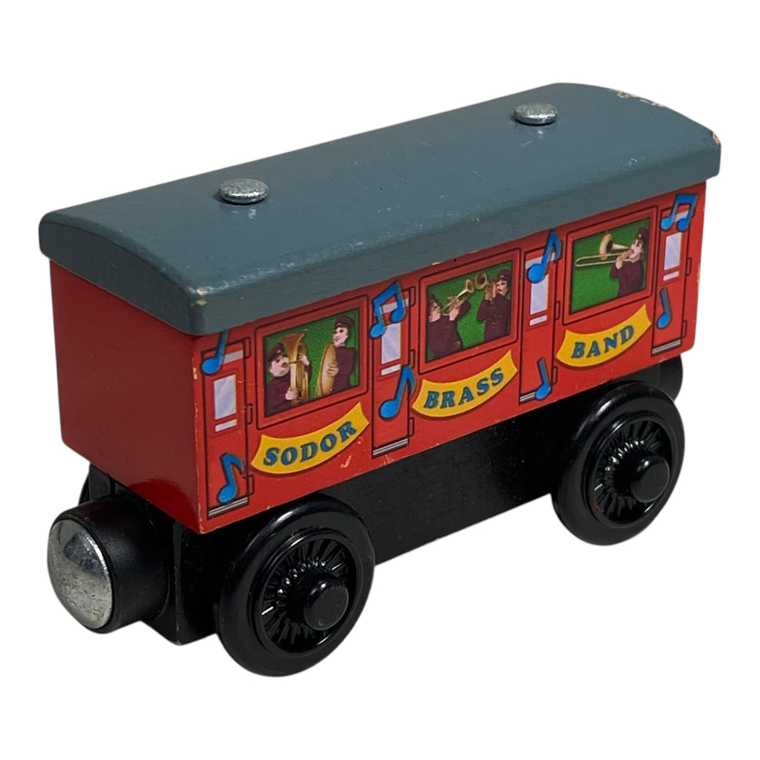 2014 Wooden Railway Sodor Brass Band Coach