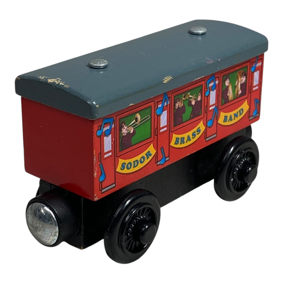 2014 Wooden Railway Sodor Brass Band Coach