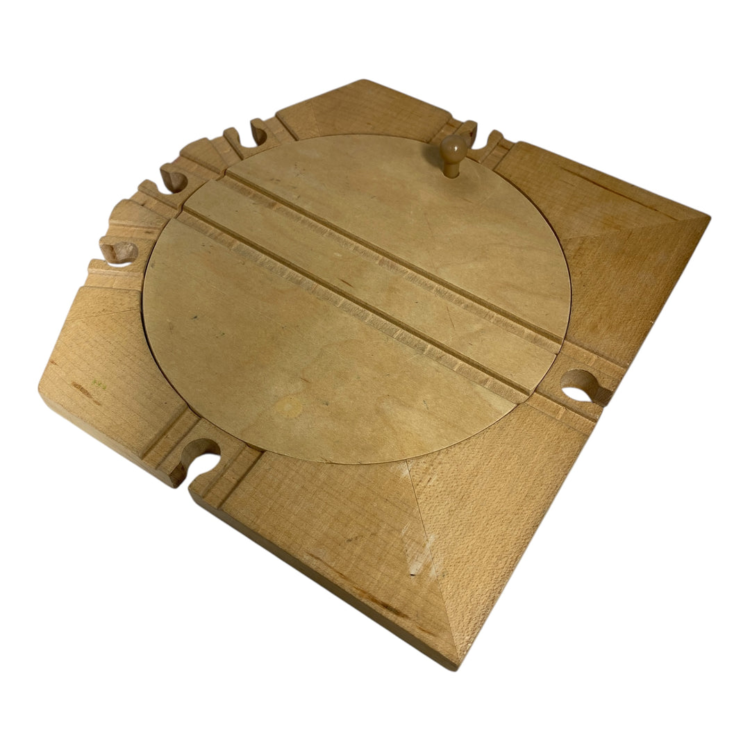 1999 Wooden Railway Clickety Clack Turntable