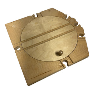 1999 Wooden Railway Clickety Clack Turntable