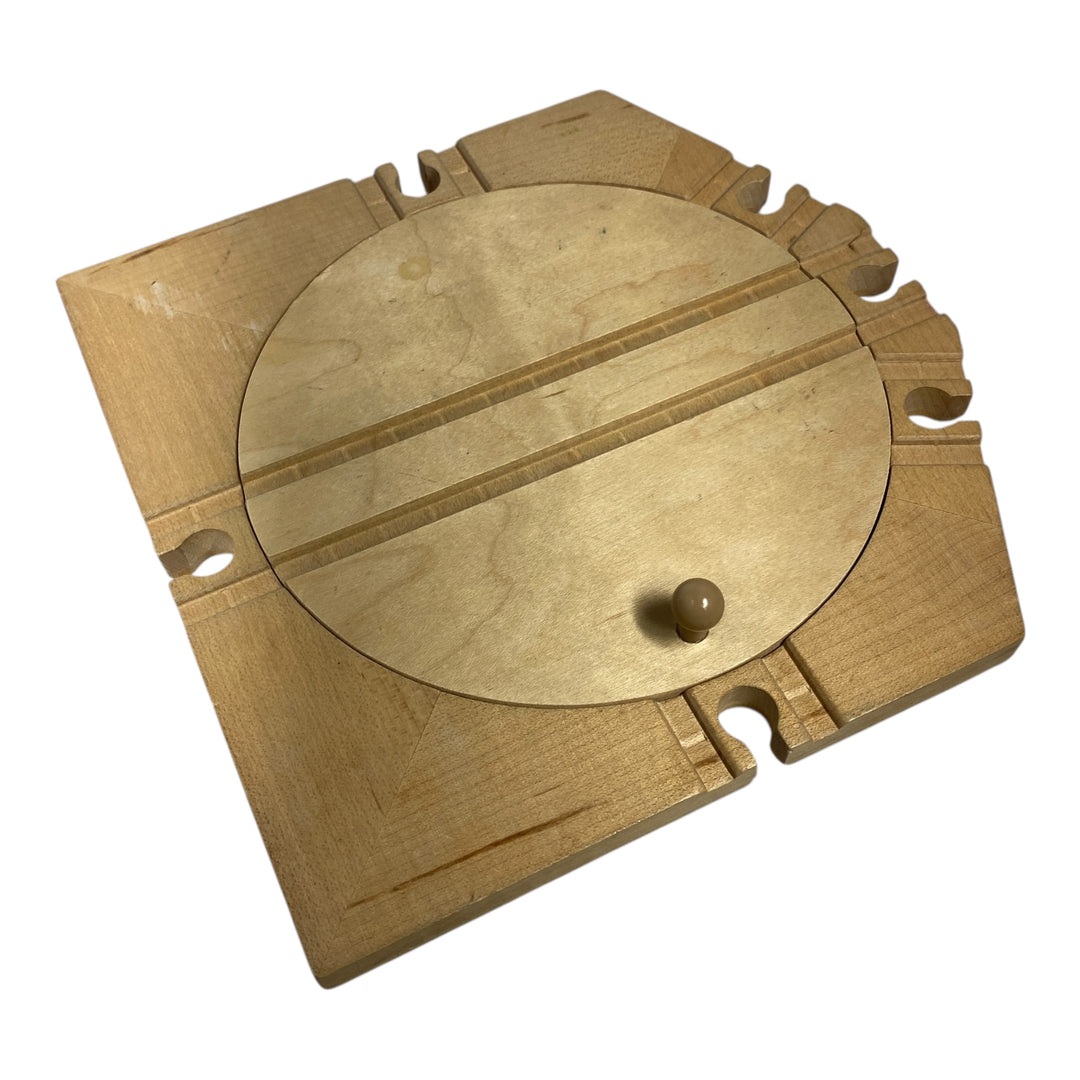 1999 Wooden Railway Clickety Clack Turntable