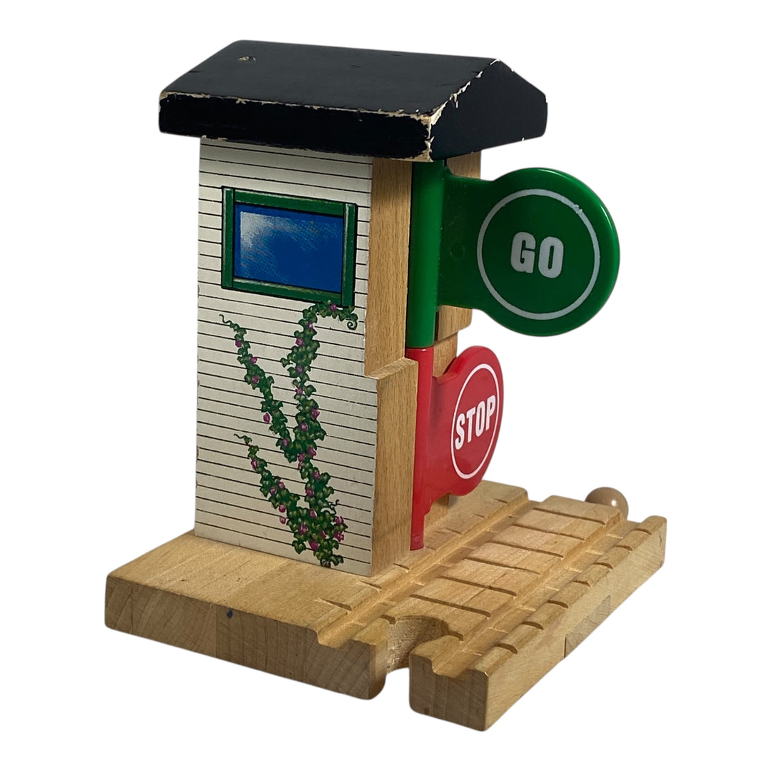 1999 Wooden Railway Stop/Go Station