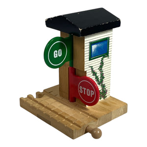 1999 Wooden Railway Stop/Go Station