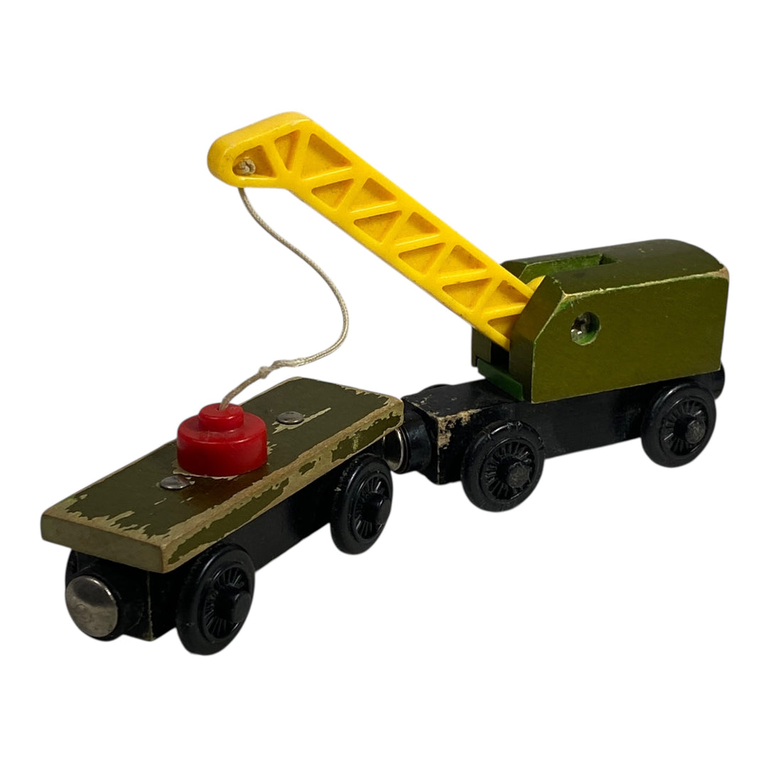 1995 Wooden Railway Breakdown Crane