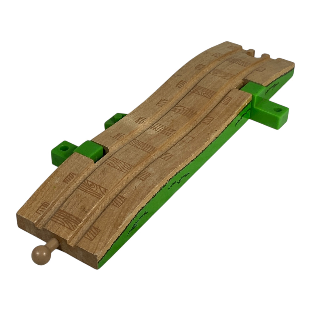 Wooden Railway Trees on the Track