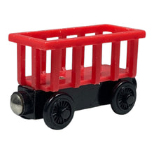 Load image into Gallery viewer, 1998 Wooden Railway Red Circus Car
