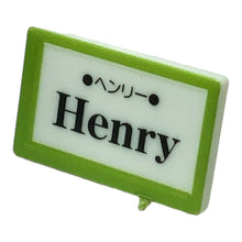 Load image into Gallery viewer, Departing Now Henry&#39;s Nameboard - 
