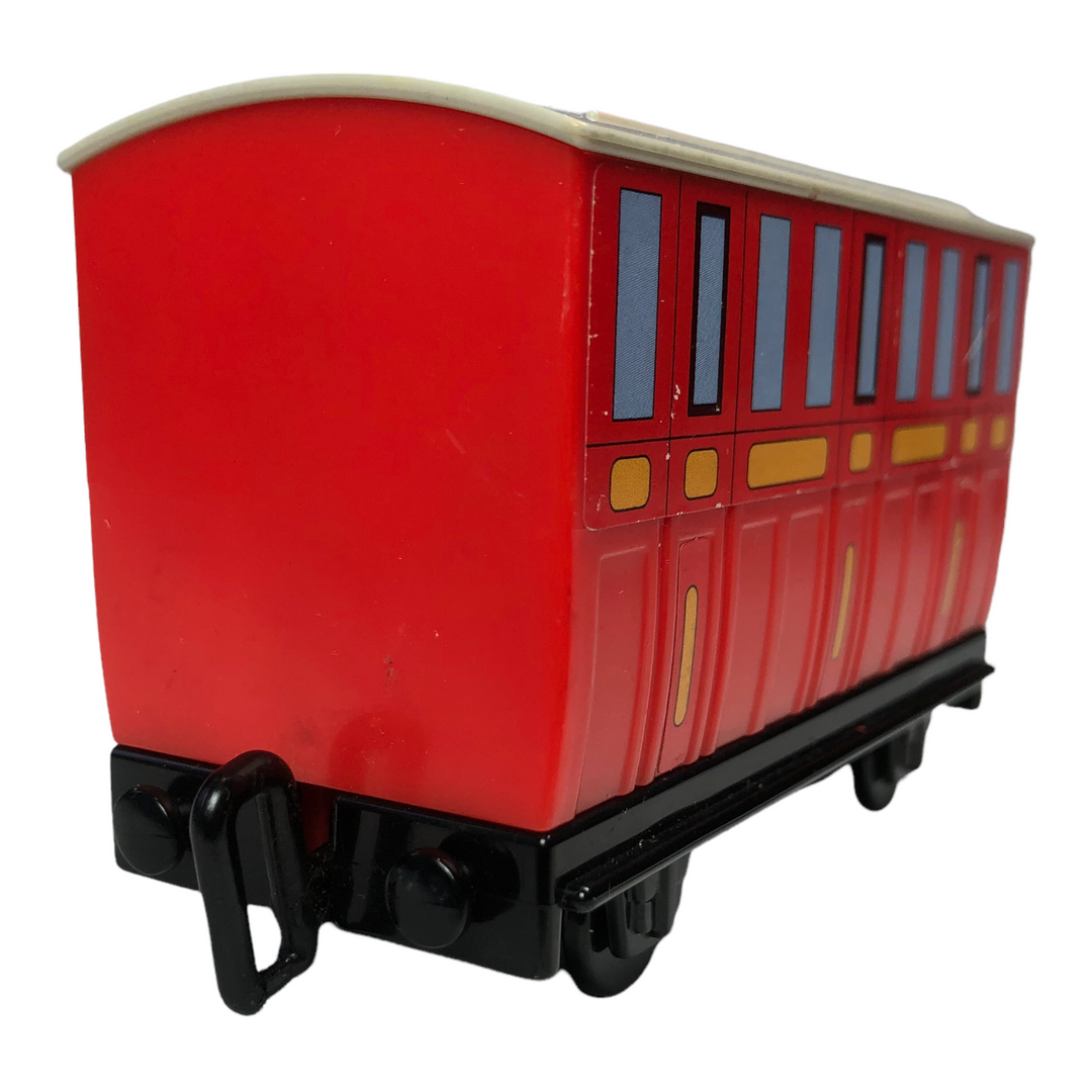 Departing Now Red Narrow Gauge Coach - 