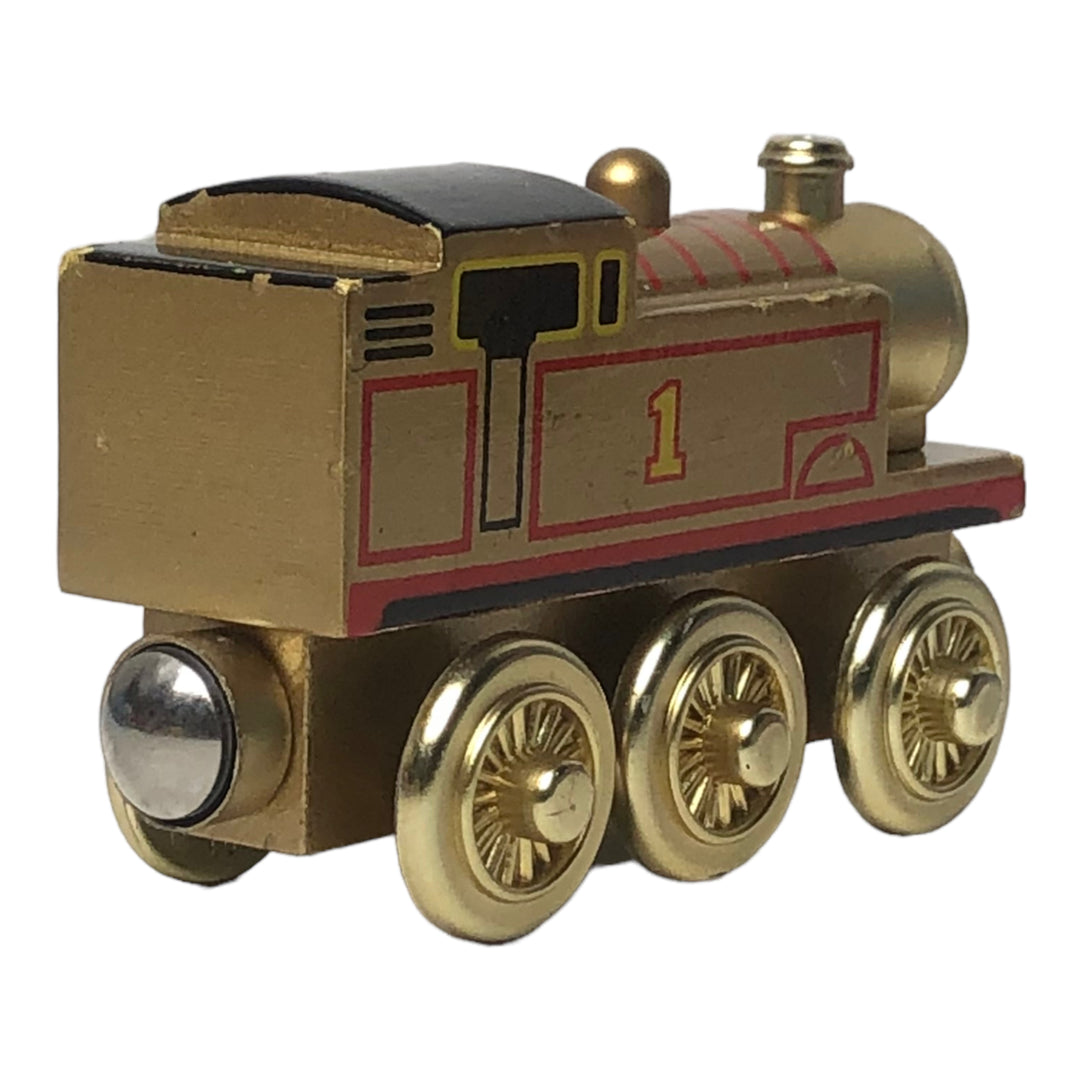 2003 Wooden Railway Golden Thomas