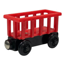 Load image into Gallery viewer, 1998 Wooden Railway Red Circus Car
