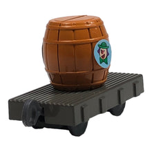 Load image into Gallery viewer, Plarail Capsule Mr. Bubbles Barrel Flatbed
