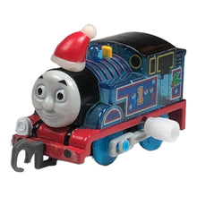 Load image into Gallery viewer, Plarail Capsule Wind-Up Sparkle CGI Christmas Thomas
