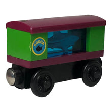 Load image into Gallery viewer, 2003 Wooden Railway Aquarium Shark Box Car
