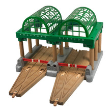 Load image into Gallery viewer, Wooden Railway Lights &amp; Sounds Knapford Station
