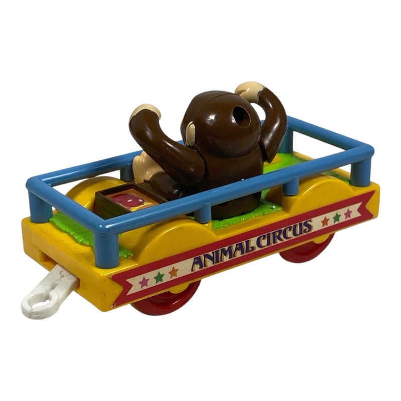 Plarail Yellow Moving Monkey Car