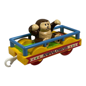 Plarail Yellow Moving Monkey Car