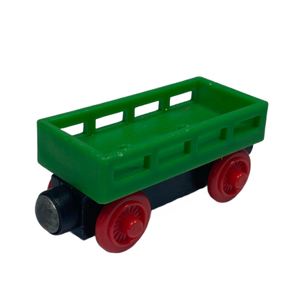 2003 Wooden Railway Green Santa's Cargo Car