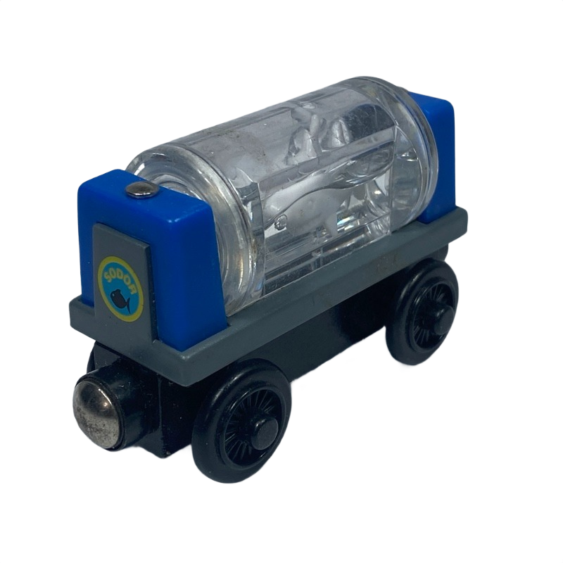 2003 Wooden Railway Shark Aquarium Car