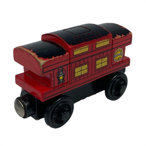 Wooden Railway Lights & Sounds Red Sodor Line Caboose