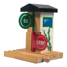Load image into Gallery viewer, 2003 Wooden Railway Stop &amp; Go Tower
