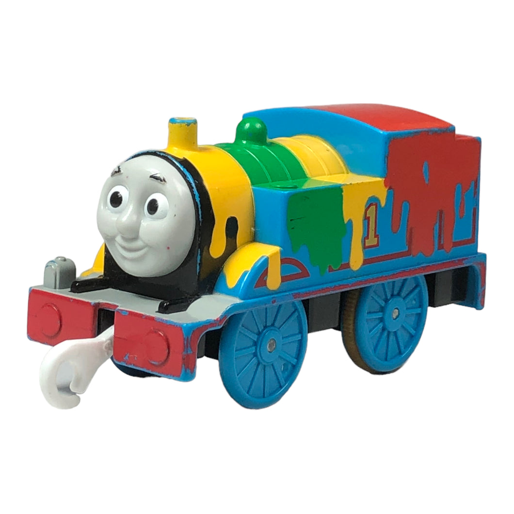 2014 Plarail Ringing Paint Splattered Thomas