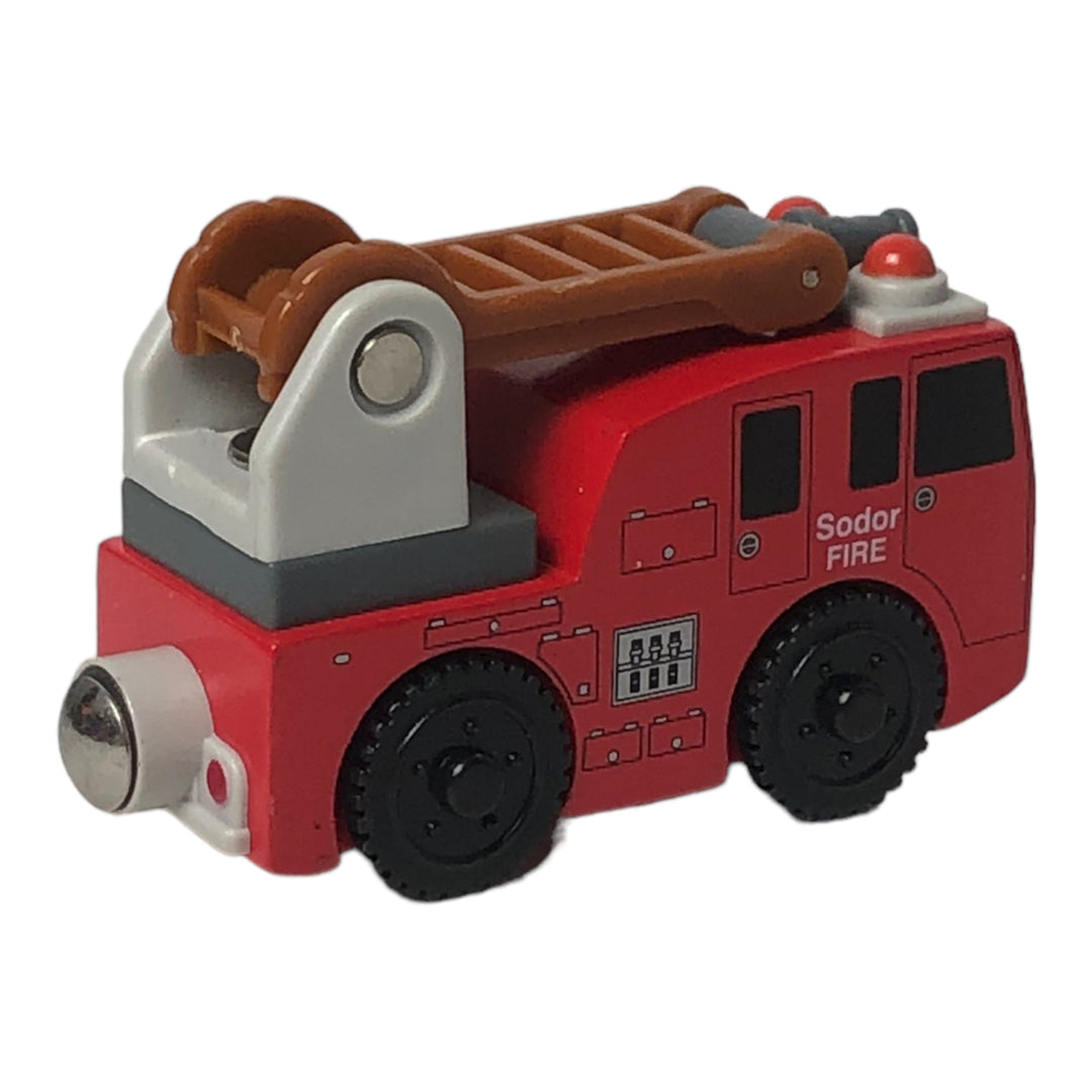 2003 Wooden Railway Hook & Ladder Fire Truck