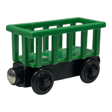 Load image into Gallery viewer, 1998 Wooden Railway Green Circus Car
