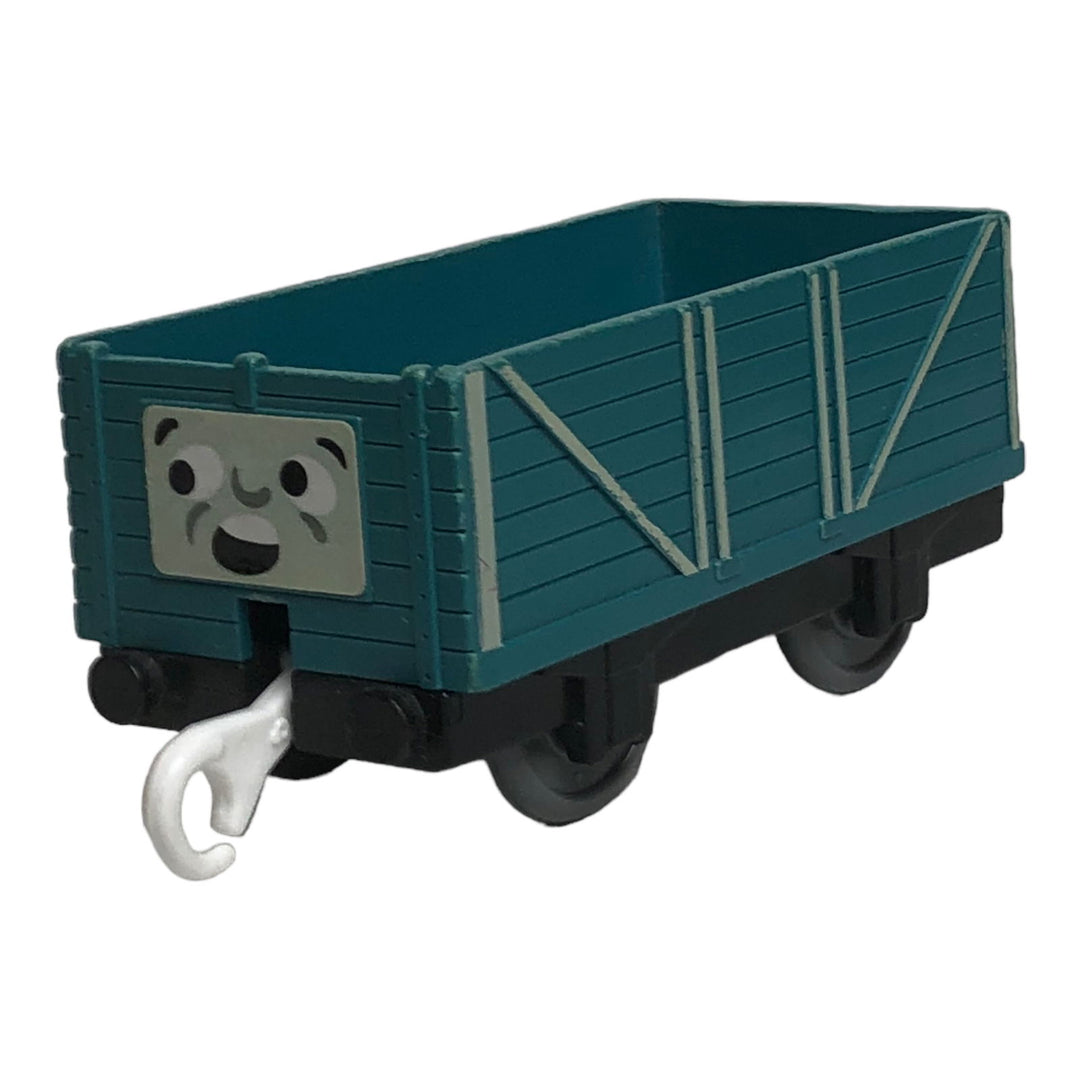 Plarail CGI Blue Troublesome Truck Outlined -