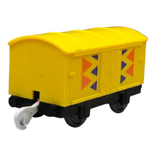 Load image into Gallery viewer, Plarail CGI Yellow Decorated Troublesome Van -
