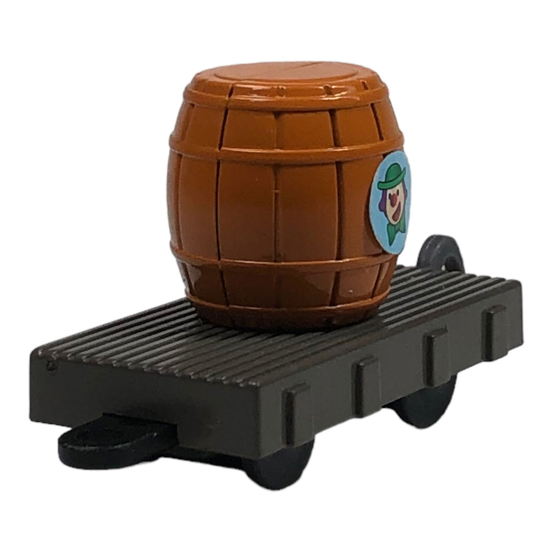 Plarail Capsule Mr. Bubbles Barrel Flatbed - 