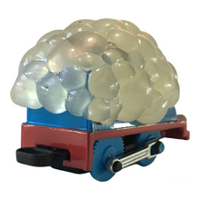 Load image into Gallery viewer, Plarail Capsule Wind-Up Bubble Covered Thomas - 
