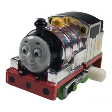 Cargar imagen en el visor de la galería, Plarail Capsule Wind-Up Silver Plated Percy - 
