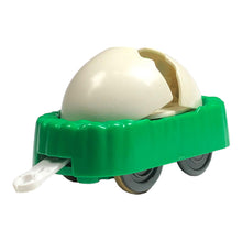 Load image into Gallery viewer, Plarail Spinning Dinosaur Egg Car -
