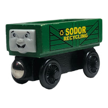 Load image into Gallery viewer, 2002 Wooden Railway Sodor Recycling Car
