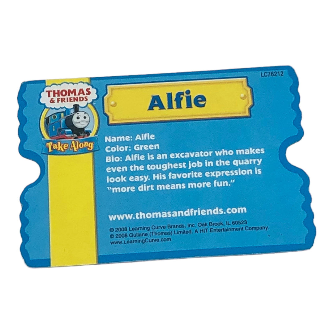 Take Along Alfie Character Card - 